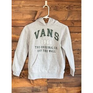 Cool Casual Gray Vans Sweatshirt Hoodie – Size Small
